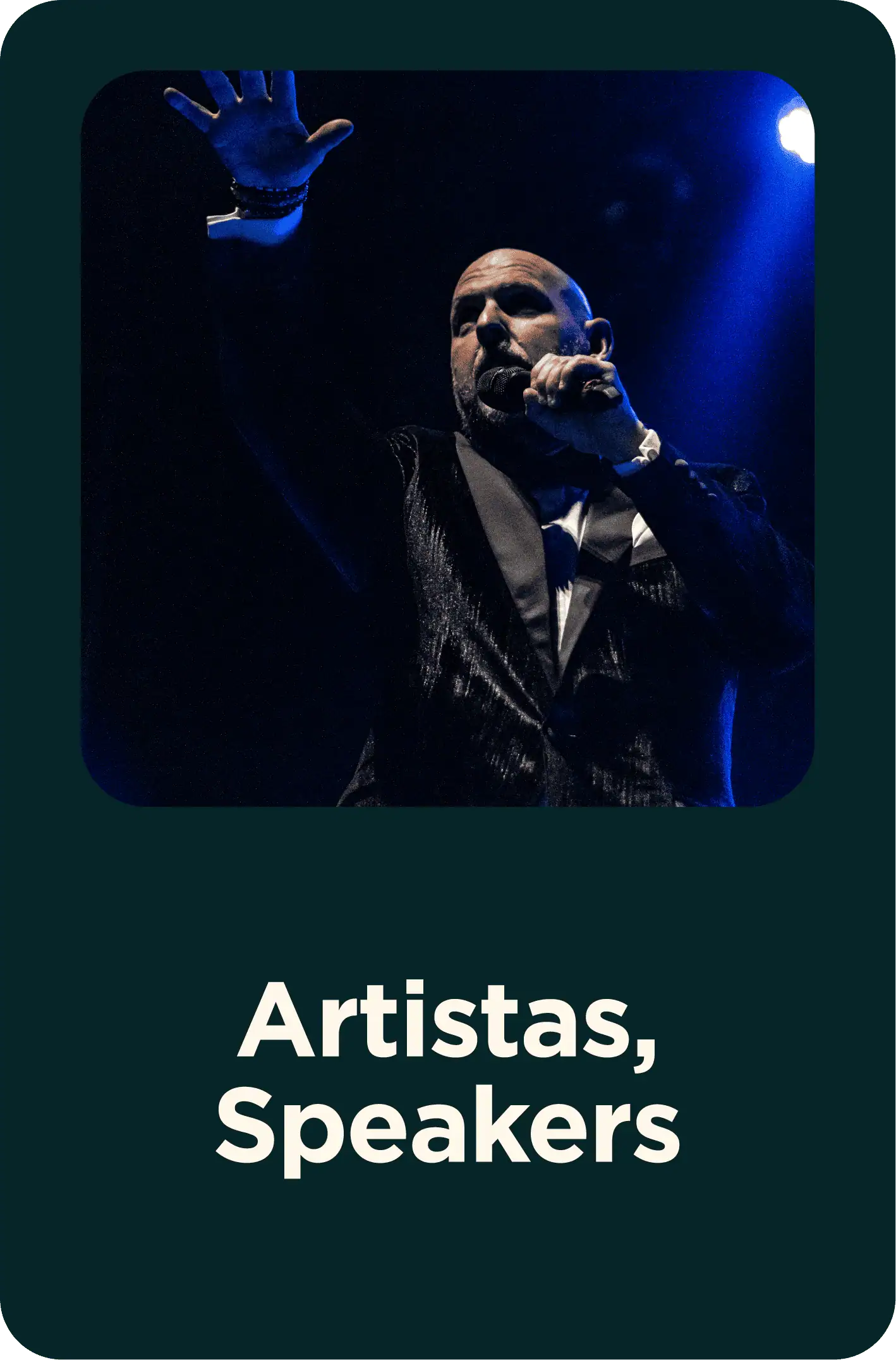 Artistas, speakers